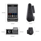 VIOFO A229 Ultra 4K+4K 2-Channel 30FPS UHD Dash Cam