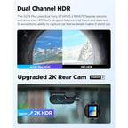 VIOFO A229 Plus 2-Channel 2K QHD Sony STARVIS 2 Dash Cam