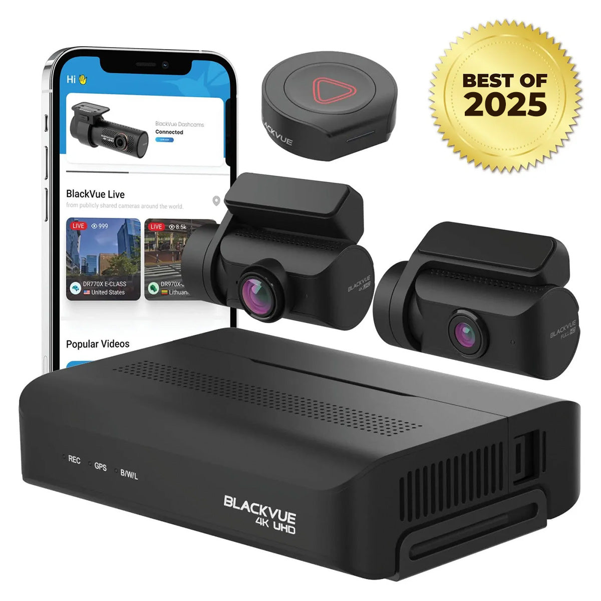 [REFURBISHED] BlackVue DR970X-2CH Box Plus 4K UHD Cloud Dash Cam
