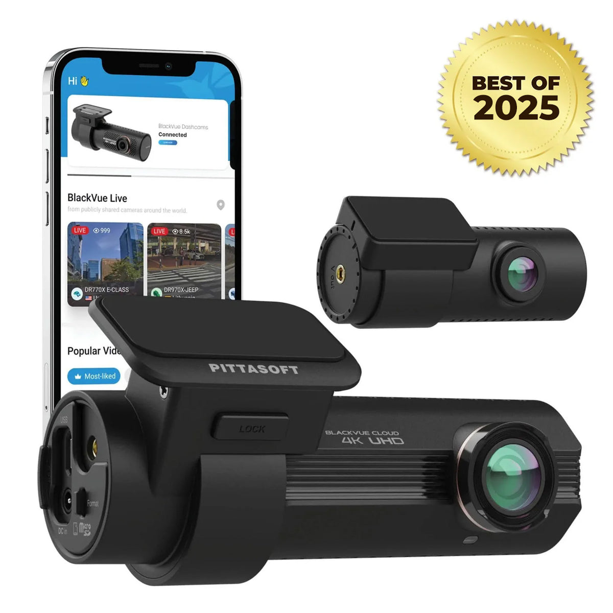 [REFURBISHED] BlackVue DR970X-2CH Plus 4K UHD Cloud Dash Cam