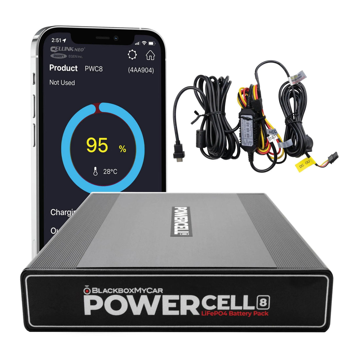 BlackboxMyCar PowerCell 8 Dash Cam Battery Pack - BlackboxMyCar Canada