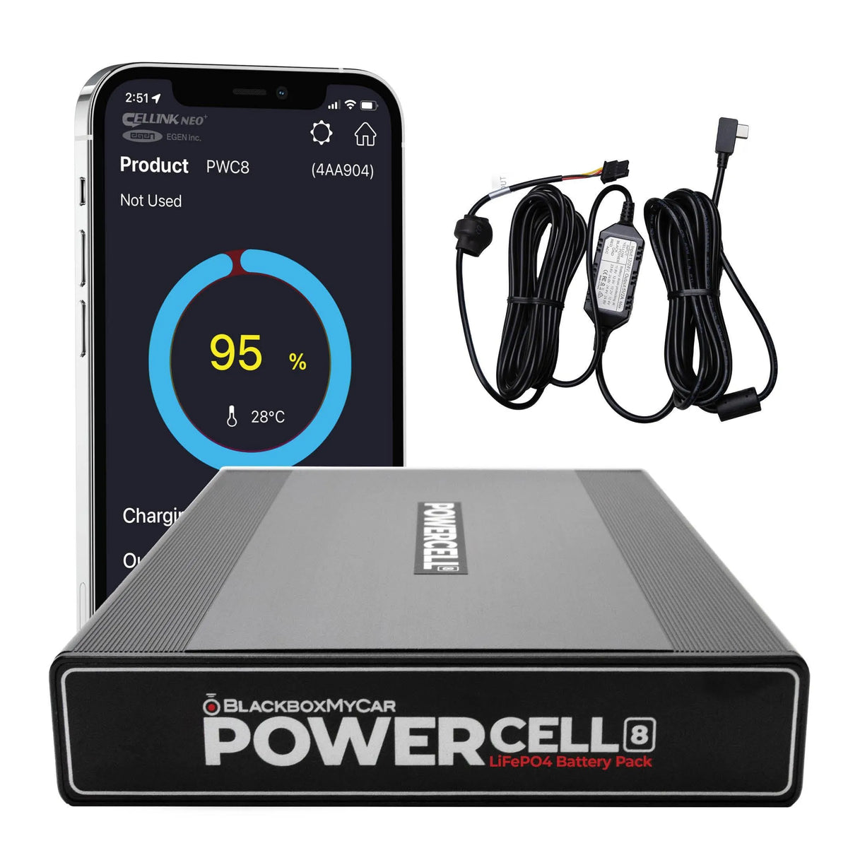 BlackboxMyCar PowerCell 8 Dash Cam Battery Pack - BlackboxMyCar Canada