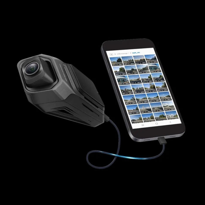 Thinkware ARC 800 USB-C footage transfer using a data cable