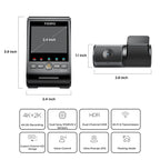 [REFURBISHED] VIOFO A329 4K UHD 2-Channel 60FPS Wi-Fi 6 Dash Cam