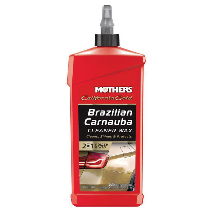 Mothers California Gold Brazilian Carnauba Cleaner Wax 16oz (5701)