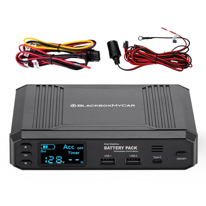 BlackboxMyCar PowerCell 5 LiFePO4 USB-C Dash Cam Battery Pack