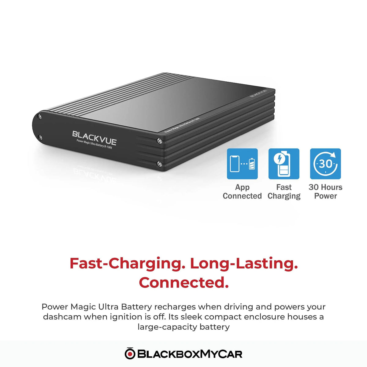 [REFURBISHED] BlackVue Power Magic Ultra Battery (B-130X) - BlackboxMyCar Canada