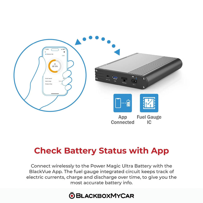 [REFURBISHED] BlackVue Power Magic Ultra Battery (B-130X) - BlackboxMyCar Canada