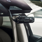 BlackVue Elite 10 front camera viewed through the windshield