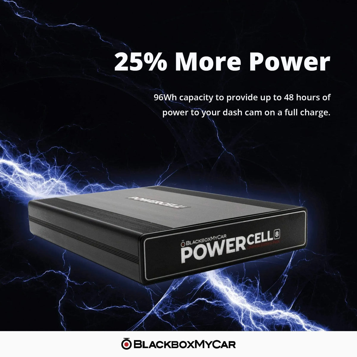 [REFURBISHED] BlackboxMyCar PowerCell 8 Dash Cam Battery Pack - Dash Cam Accessories - {{ collection.title }} - 12V Plug-and-Play, App Compatible, Battery, Bluetooth, Dash Cam Accessories, Hardwire Install, LiFePO4, Mobile App, Parking Mode, sale, South Korea - BlackboxMyCar Canada