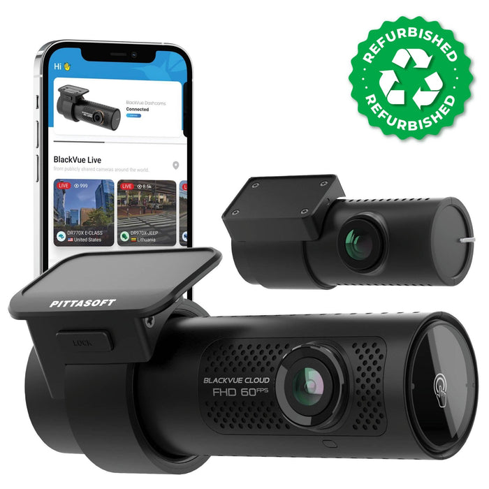 [REFURBISHED - CLEARANCE] BlackVue DR770X-2CH Full HD Cloud Dash Cam - BlackboxMyCar Canada