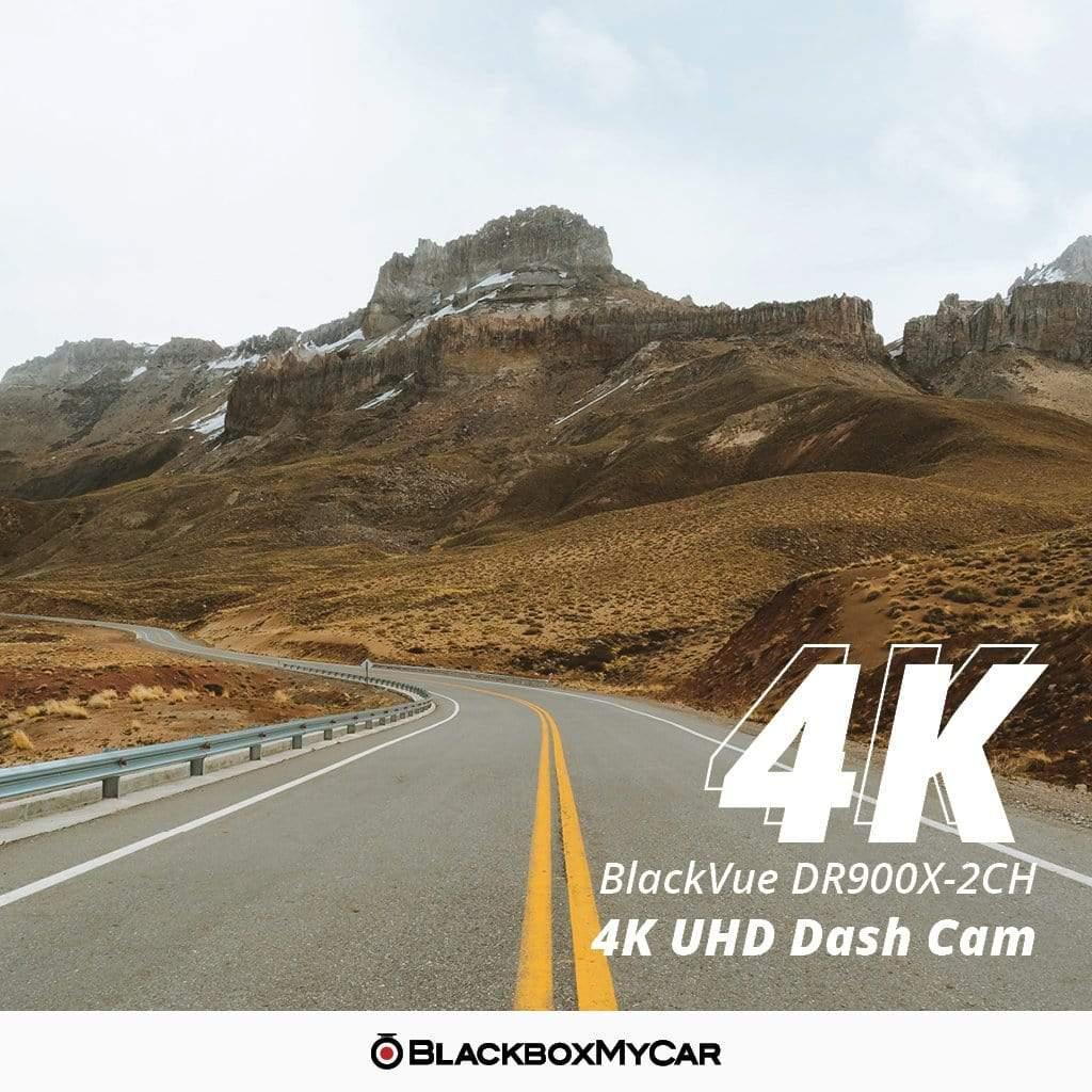 BlackVue DR900X-2CH IR (Infrared) 4K Dash Cam - Dash Cams - BlackVue DR900X-2CH IR (Infrared) 4K Dash Cam - 2-Channel, 2K QHD @ 60 FPS, 4K UHD @ 30 FPS, Adhesive Mount, App Compatible, Bluetooth, Cloud, Desktop Viewer, G-Sensor, GPS, Hardwire Install, Infrared (IR), Loop Recording, Mobile App, Mobile App Viewer, Night Vision, Parking Mode, South Korea, Super Capacitor, Wi-Fi - BlackboxMyCar Canada