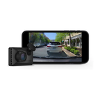 Garmin Dash Cam X110 clean product and screen render