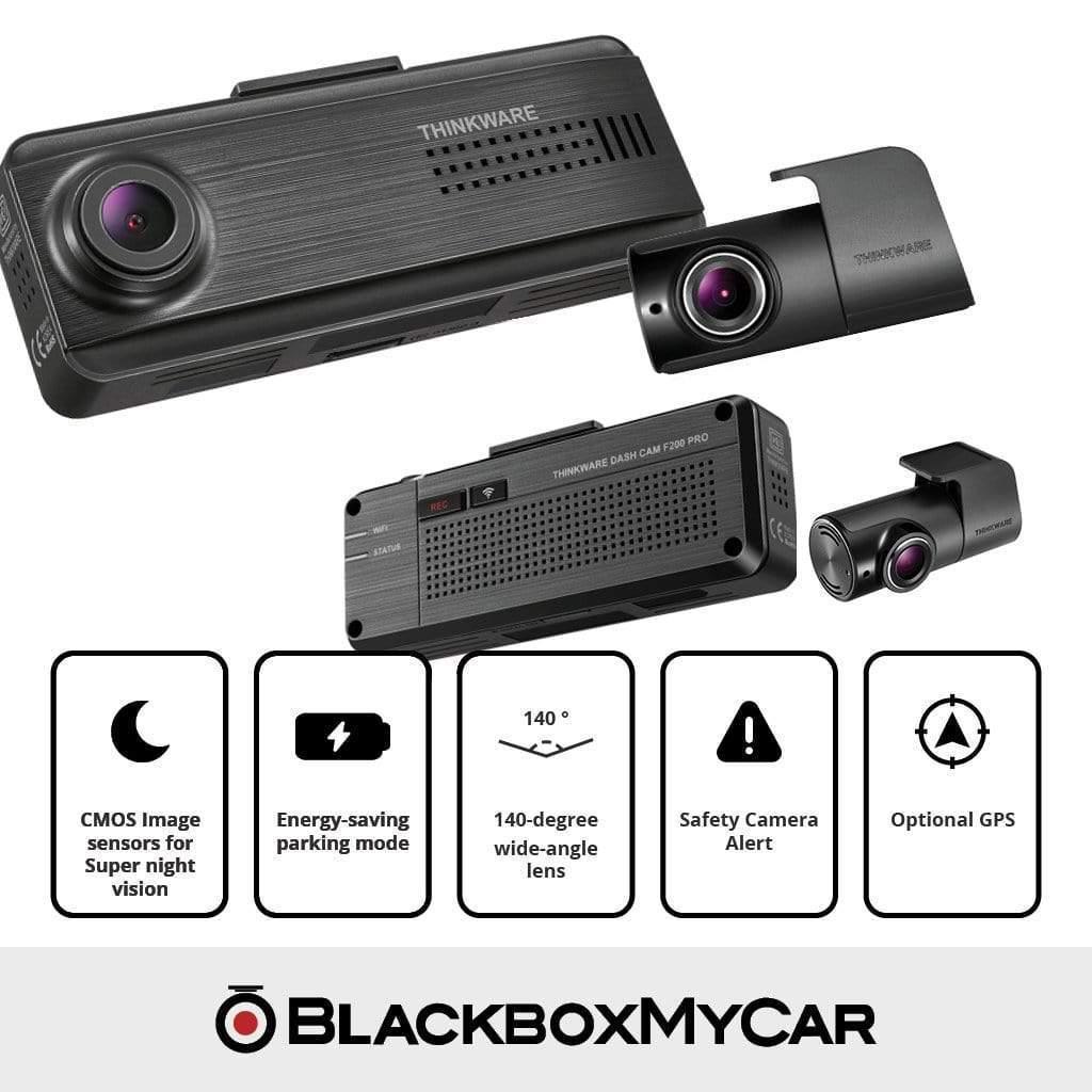 [REFURBISHED] Thinkware F200 PRO Dual-Channel Full HD WiFi Dash Cam - BlackboxMyCar Canada