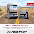 [REFURBISHED] VIOFO A129 Pro Duo 4K 2-Channel Dash Cam with GPS - Dash Cams - {{ collection.title }} - 12V Plug-and-Play, 2-Channel, 256GB, 4K UHD @ 30 FPS, Adhesive Mount, App Compatible, China, Dash Cams, Display Screen, G-Sensor, GPS, Hardwire Install, Loop Recording, Mobile App, Mobile App Viewer, Night Vision, Parking Mode, Rear Camera, sale, Security, Super Capacitor, Wi-Fi - BlackboxMyCar Canada