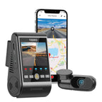 VIOFO A229 Duo 2K QHD 2-Channel Dash Cam with GPS - Dash Cams - {{ collection.title }} - 12V Plug-and-Play, 2-Channel, 256GB, 2K QHD @ 30 FPS, Adhesive Mount, App Compatible, China, Dash Cams, Display Screen, G-Sensor, GPS, Hardwire Install, Loop Recording, Mobile App, Mobile App Viewer, Night Vision, Parking Mode, Pre-Order, sale, Security, Super Capacitor, Wi-Fi - BlackboxMyCar Canada