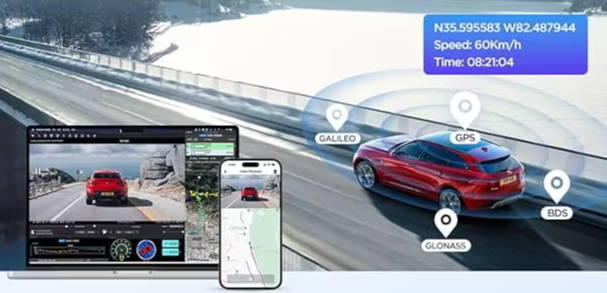 Redtiger F7NP GPS route and speed tracking across its app and desktop viewer