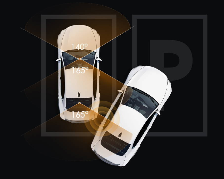 VIOFO A229 Pro three-channel parking mode coverage