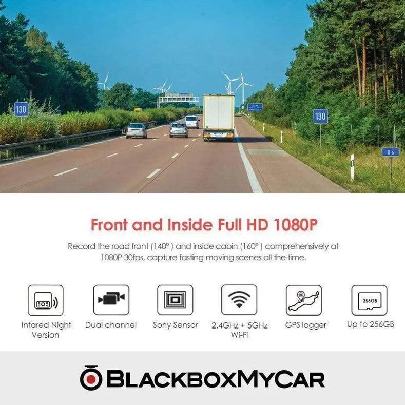 [REFURBISHED] VIOFO A129 Duo IR (Infrared) Dash Cam - Dash Cams - {{ collection.title }} - 1080p Full HD @ 30 FPS, 12V Plug-and-Play, 2-Channel, 256GB, Adhesive Mount, App Compatible, China, Dash Cams, Display Screen, G-Sensor, GPS, Hardwire Install, Infrared (IR), Loop Recording, Mobile App, Mobile App Viewer, Night Vision, Parking Mode, sale, Security, Super Capacitor, Wi-Fi - BlackboxMyCar Canada