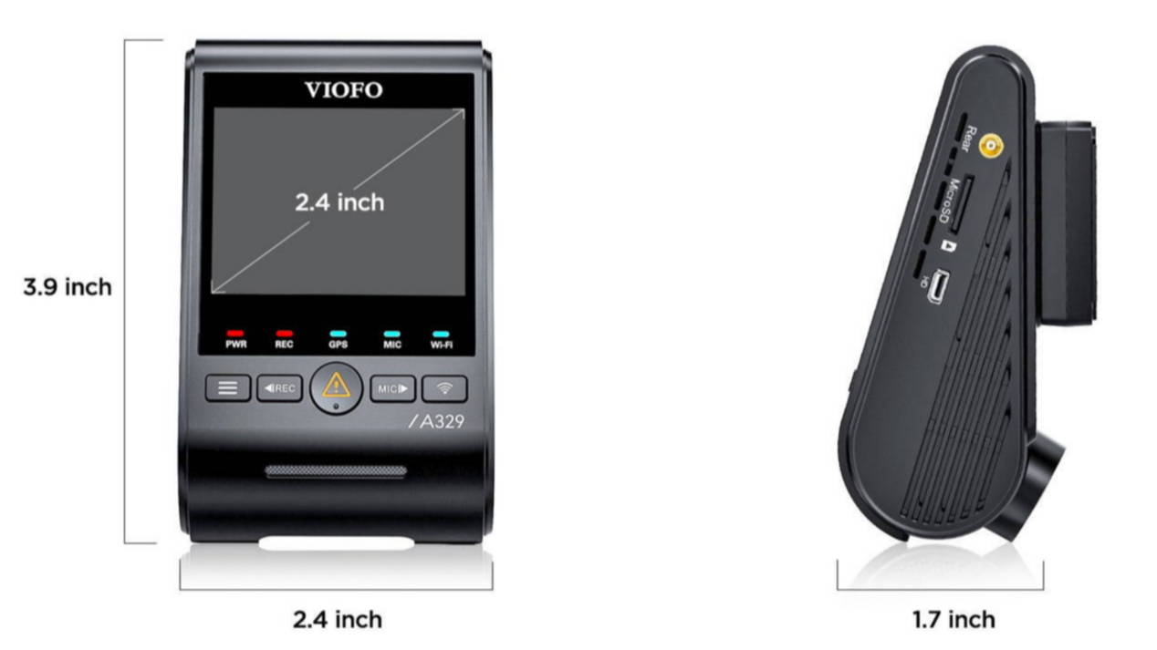 The original A329 platform introduced 4K 60 fps recording to VIOFO's lineup.