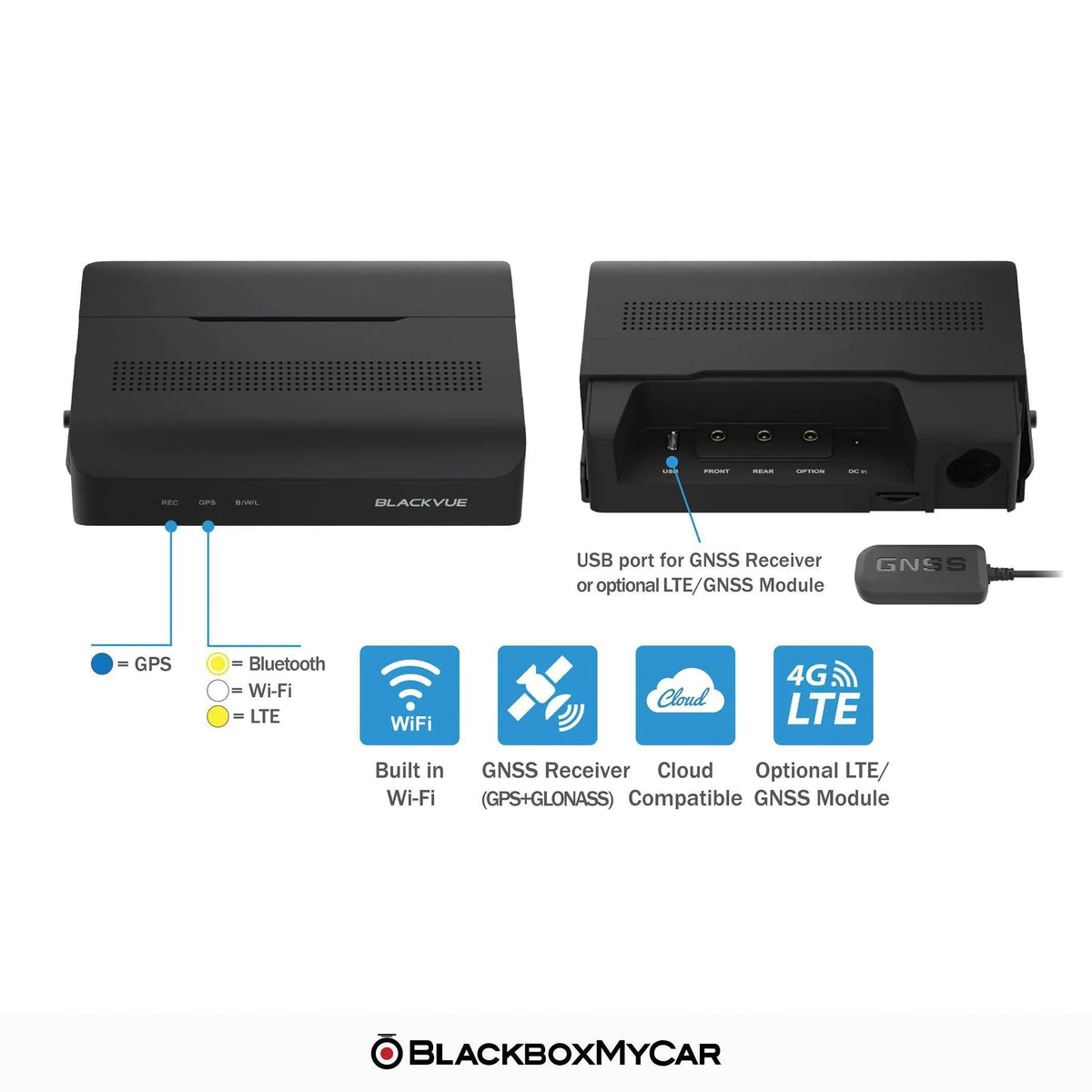 BlackVue DR770X Box 3-Channel Cloud Dash Cam - BlackboxMyCar Canada
