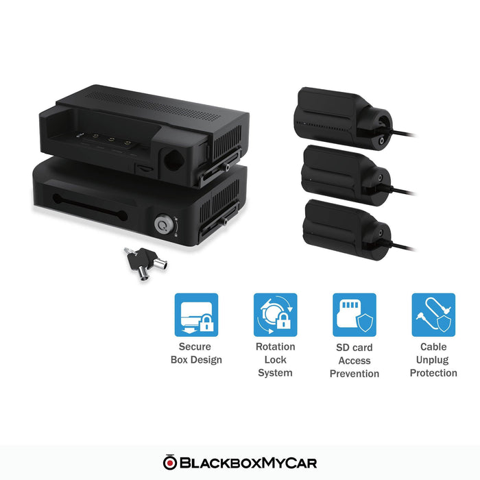 BlackVue DR770X Box 3-Channel Cloud Dash Cam - Dash Cams - BlackVue DR770X Box 3-Channel Cloud Dash Cam - 1080p Full HD @ 60 FPS, 3-Channel, Cloud, Desktop Viewer, G-Sensor, GPS, Loop Recording, LTE, Mobile App, Mobile App Viewer, Night Vision, Parking Mode, Security, South Korea, Super Capacitor, Wi-Fi - BlackboxMyCar Canada
