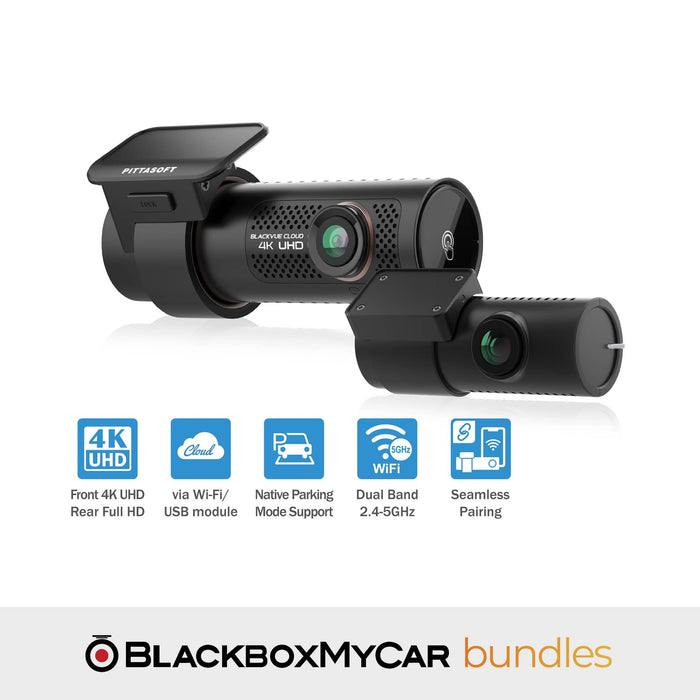 [Signature Bundle] BlackVue DR970X-2CH + BlackboxMyCar PowerCell 8 Battery Pack + Bonus 1-Year Warranty - Dash Cam Bundles - [Signature Bundle] BlackVue DR970X-2CH + BlackboxMyCar PowerCell 8 Battery Pack + Bonus 1-Year Warranty - 12V Plug-and-Play, 2-Channel, Adhesive Mount, Battery, Bluetooth, Cloud, Desktop Viewer, G-Sensor, GPS, Hardwire Install, Loop Recording, Mobile App Viewer, Night Vision, Parking Mode, South Korea, Super Capacitor, Wi-Fi - BlackboxMyCar Canada