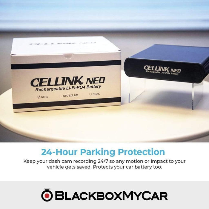 [REFURBISHED] Cellink NEO Extended Battery Pack - Dash Cam Accessories - [REFURBISHED] Cellink NEO Extended Battery Pack - 12V Plug-and-Play, App Compatible, Battery, Bluetooth, Hardwire Install, LiFePO4, sale, South Korea - BlackboxMyCar Canada