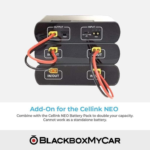 [REFURBISHED] Cellink NEO Extended Battery Pack - Dash Cam Accessories - {{ collection.title }} - 12V Plug-and-Play, App Compatible, Battery, Bluetooth, Dash Cam Accessories, Hardwire Install, LiFePO4, sale, South Korea - BlackboxMyCar Canada
