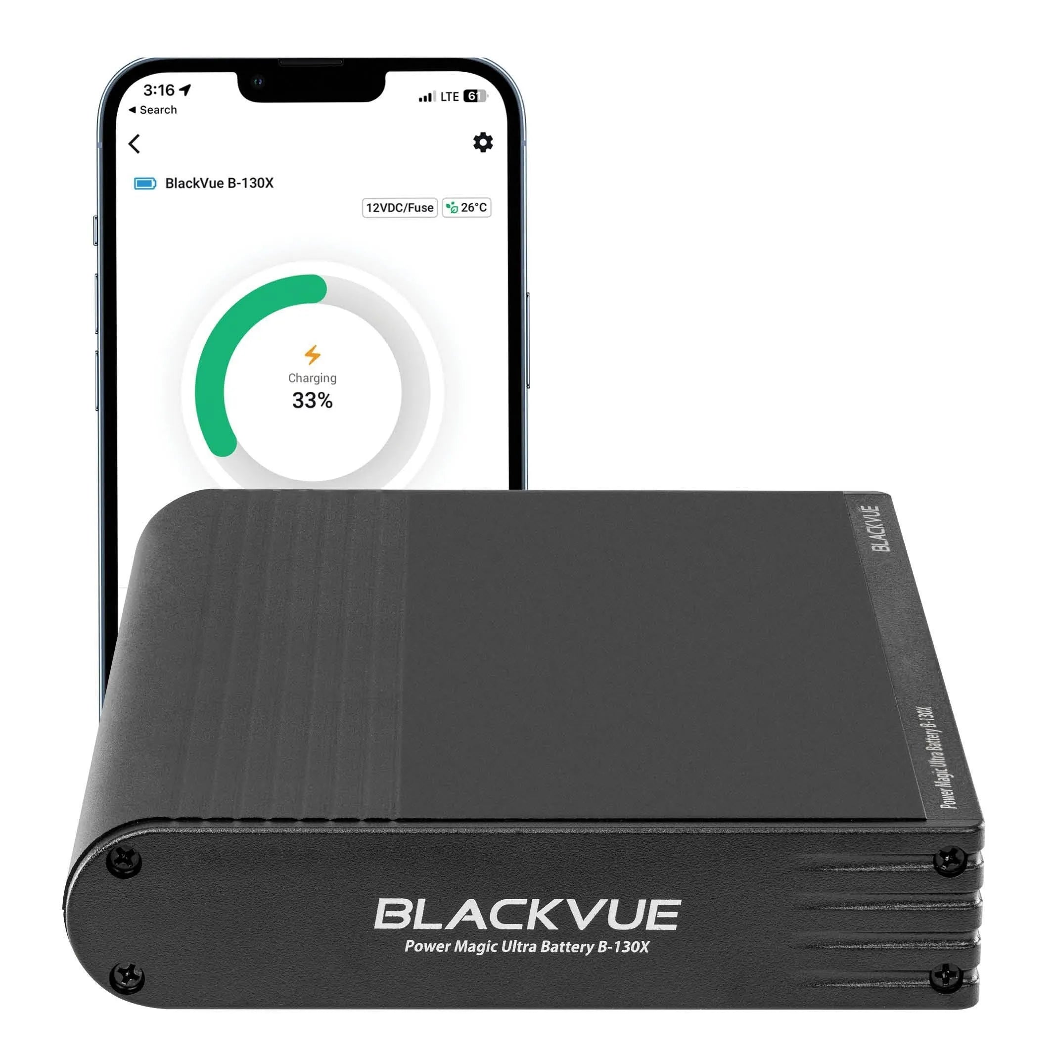 Pack de batterie pour caméra embarquée BlackboxMyCar PowerCell 8 - Accessoires pour caméra embarquée - Pack de batterie pour caméra embarquée BlackboxMyCar PowerCell 8 - 12 V Plug-and-Play, compatible avec les applications, batterie, Bluetooth, installation par câble, LiFePO4, application mobile, mode stationnement, vente, Corée du Sud - BlackboxMyCar