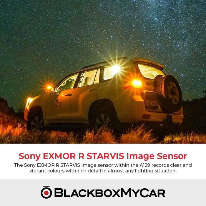 [REFURBISHED - CLEARANCE] VIOFO A129 Duo - Dash Cams - [REFURBISHED - CLEARANCE] VIOFO A129 Duo - 1080p Full HD @ 30 FPS, 2-Channel, Adhesive Mount, China, Display Screen, G-Sensor, GPS, Loop Recording, Mobile App Viewer, Night Vision, Parking Mode, Super Capacitor, Wi-Fi - BlackboxMyCar Canada