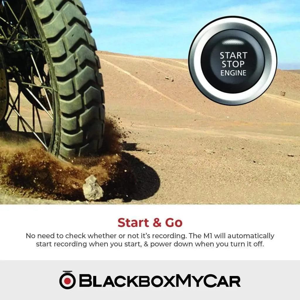 Thinkware M1 Motorsport Dual Channel WiFi Dash Cam - BlackboxMyCar Canada