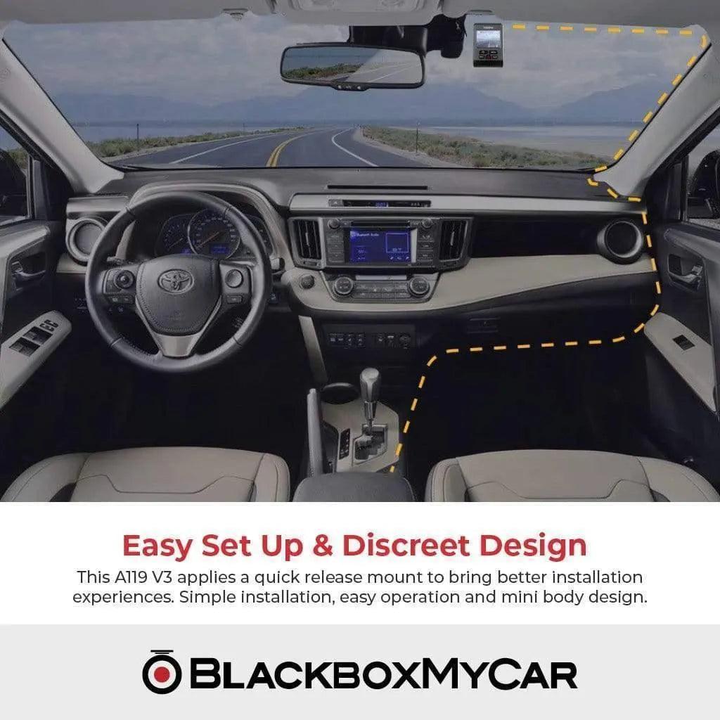 VIOFO A119 V3 w/ GPS QHD+ Dash Cam - BlackboxMyCar Canada