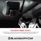 VIOFO A129 Plus Duo IR (Cabin View) Dash Cam - Dash Cams - VIOFO A129 Plus Duo IR (Cabin View) Dash Cam - 1080p Full HD @ 30 FPS, 12V Plug-and-Play, 2-Channel, 256GB, Adhesive Mount, App Compatible, China, Display Screen, G-Sensor, GPS, Hardwire Install, Infrared (IR), Loop Recording, Mobile App, Mobile App Viewer, Night Vision, Parking Mode, Security, Super Capacitor, Wi-Fi - BlackboxMyCar Canada