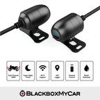 VIOFO MT1 Dual-Channel Motorcycle Dash Cam - Dash Cams - VIOFO MT1 Dual-Channel Motorcycle Dash Cam - 1080p Full HD @ 30 FPS, 2-Channel, Adhesive Mount, App Compatible, China, Exterior Mount, G-Sensor, GPS, Hardwire Install, Loop Recording, Mobile App, Mobile App Viewer, Night Vision, Rear Camera, Super Capacitor, Wi-Fi - BlackboxMyCar Canada