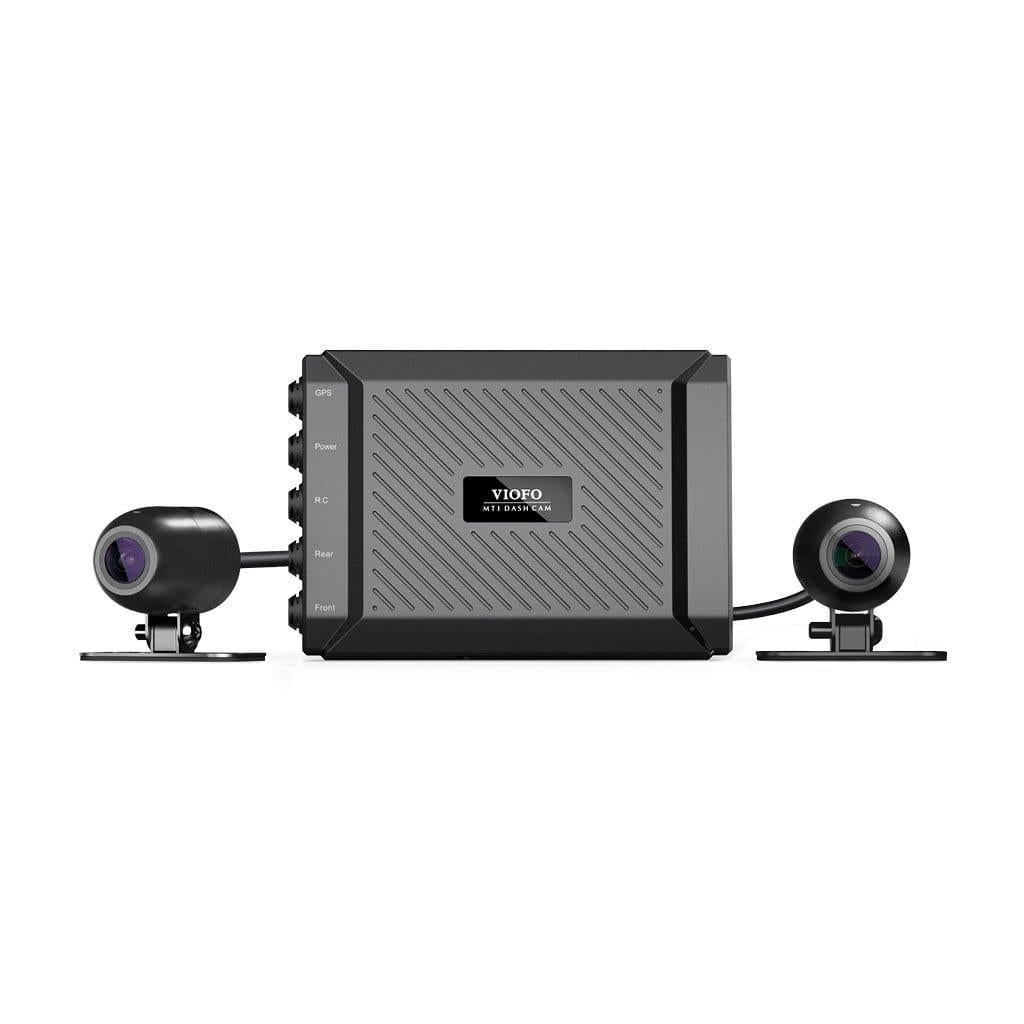 VIOFO MT1 Dual-Channel Motorcycle Dash Cam - Dash Cams - VIOFO MT1 Dual-Channel Motorcycle Dash Cam - 1080p Full HD @ 30 FPS, 2-Channel, Adhesive Mount, App Compatible, China, Exterior Mount, G-Sensor, GPS, Hardwire Install, Loop Recording, Mobile App, Mobile App Viewer, Night Vision, Rear Camera, Super Capacitor, Wi-Fi - BlackboxMyCar Canada