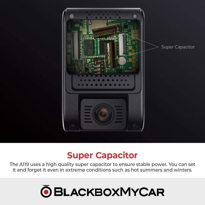 [WAREHOUSE DEAL] VIOFO A119 V3 QHD+ Dash Cam - Dash Cams - [WAREHOUSE DEAL] VIOFO A119 V3 QHD+ Dash Cam - 1-Channel, 2K QHD @ 30 FPS, Adhesive Mount, China, Display Screen, G-Sensor, GPS, Loop Recording, Night Vision, Parking Mode, sale, Super Capacitor - BlackboxMyCar Canada